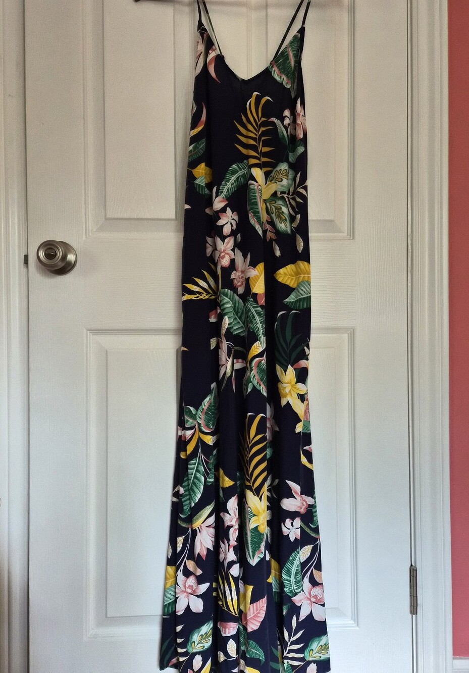 Old Navy Sun Dress with Tropical Floral Print